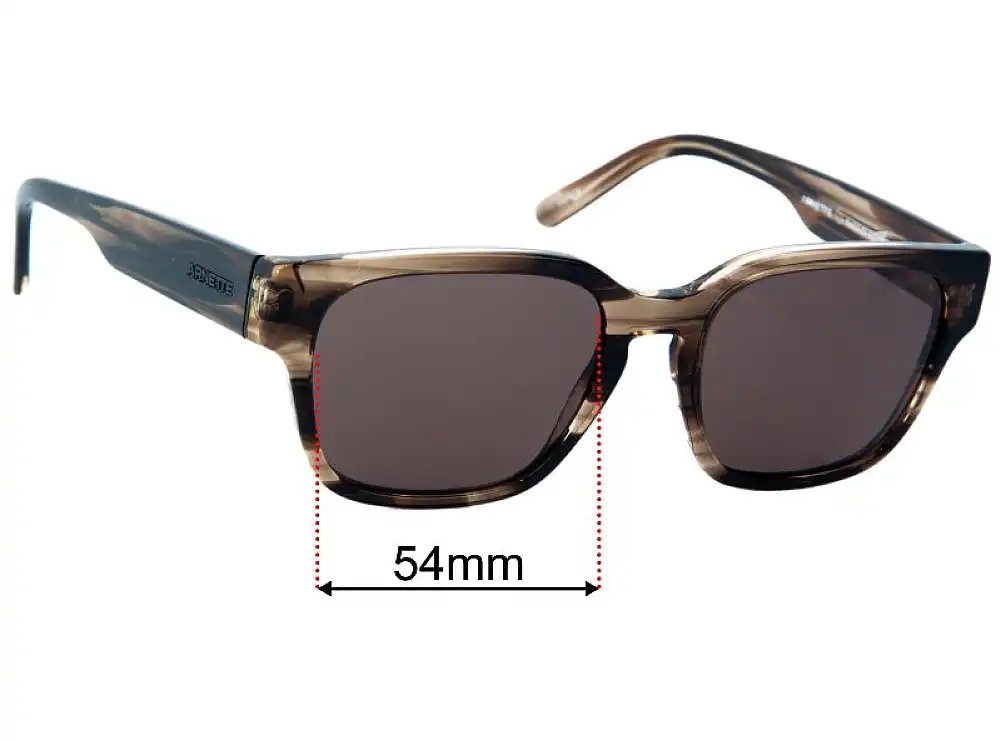 Arnette Type Z AN4294 54mm Replacement Lenses